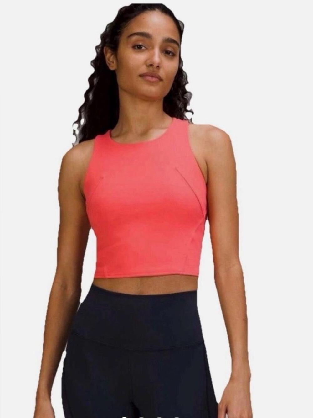 LULULEMON Invigorate training tank top built in sports bra athleisure wear 4